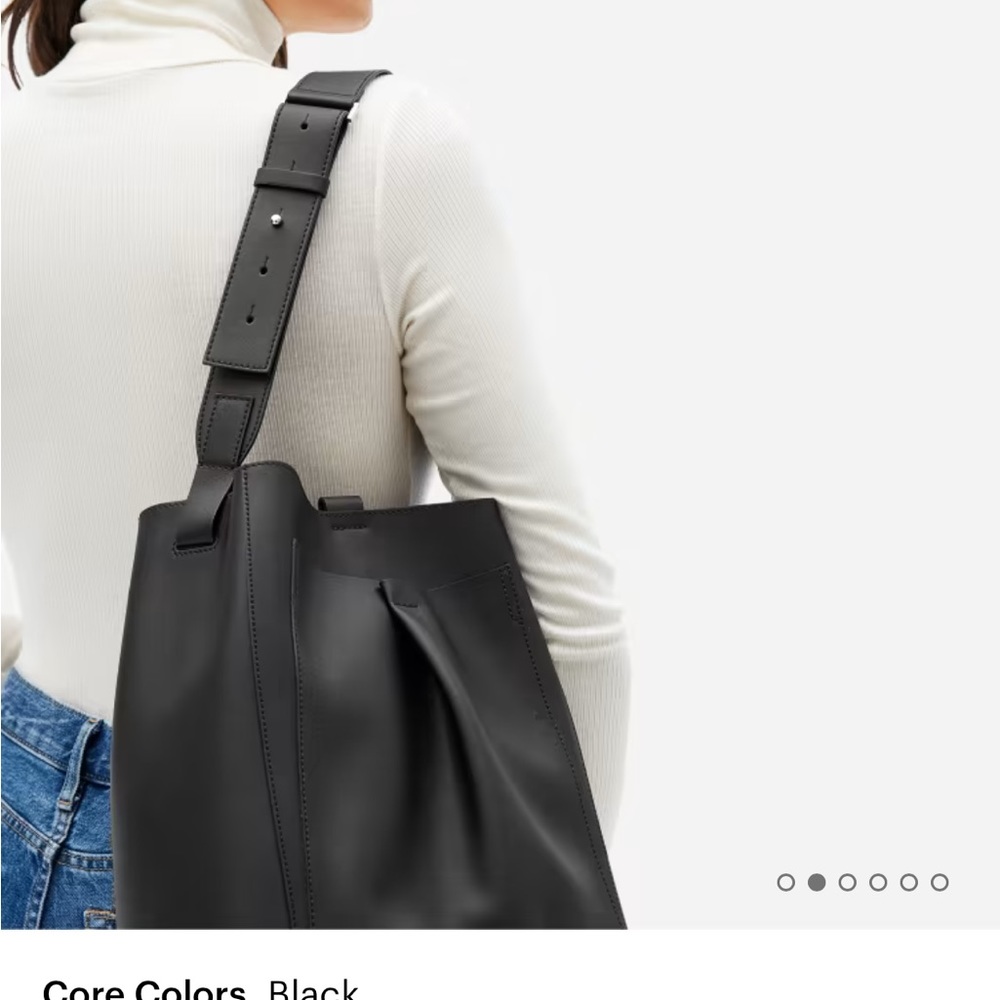 Everlane Vegan Leather Work Bag